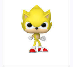 مجسم فانكو بوب ألعاب: سونيك القنفذ - سوبر سونيك (نسخة حصرية) Funko Pop! Games: Sonic the Hedgehog - Super Sonic #923 (Funko Exclusive)