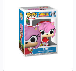 مجسم فانكو بوب ألعاب: سونيك القنفذ - إيمي Funko Pop! Games: Sonic the Hedgehog - Amy #915