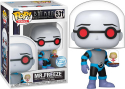مجسم فانكو بوب أبطال: باتمان (سلسلة الأنميشن) - مستر فريز Funko Pop! Heroes: Batman The Animated Series - Mr. Freeze #531 (Special Edition)