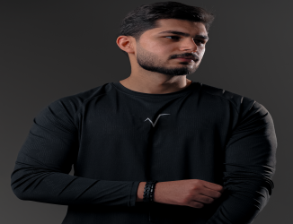 بدي رياضي Men’s Mesh Performance Top