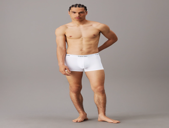 سيت بوكسر رجالي ترانك - 3 قطع Men’s Boxer Icon Cotton Stretch 3-Pack
