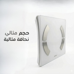 ميزان رقمي الكتروني تحمل اوزان عالية بواجهة ذكية فضائية BODY SCALE