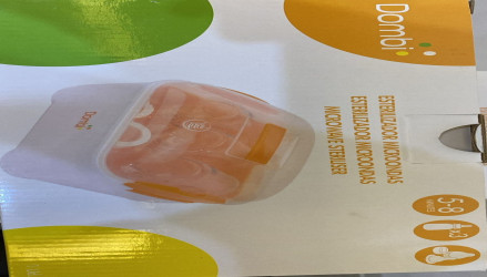 معقم ميكروويف دومبي – العناية السريعة والآمنة لطفلك Microwave Steriliser – Fast & Safe Baby Care