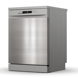 غسالة صحون هايسنس - 15 سيت - HS623E91X سلفر Hisense Dishwasher - 15 Place Settings - HS623E91X - Stainless Steel