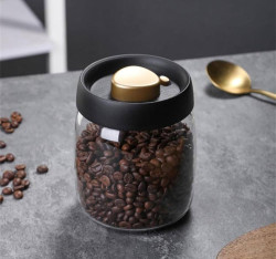 حافظة للبن خاصية تفريغ الهواء Vacuum Coffee storage
