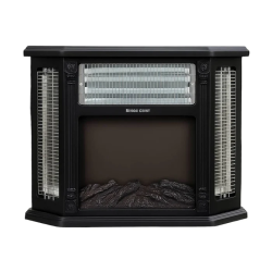 مدفأة سلفر كريست منظر فحم 4 جهات توزيع قوية Silvercrest fireplace, charcoal view, 4 sides
