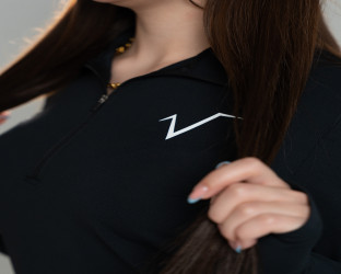 بدي نسائي رياضي Half-Zip Pullover