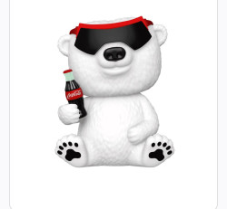 مجسم فانكو بوب إعلانات: كوكا كولا - الدب القطبي (تسعينيات) Funko Pop! Ad Icons: Coca-Cola - 90s Coca-Cola Polar Bear #158