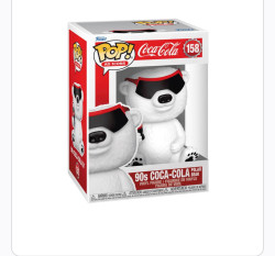 مجسم فانكو بوب إعلانات: كوكا كولا - الدب القطبي (تسعينيات) Funko Pop! Ad Icons: Coca-Cola - 90s Coca-Cola Polar Bear #158