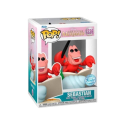 مجسم فانكو بوب أفلام: الحورية الصغيرة - سيباستيان Funko Pop! Movies: The Little Mermaid - Sebastian #1239 (Special Edition)