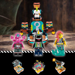 مجموعة سفينة القراصنة فيديو بانك من ليجو® 43114 LEGO® VIDIYO Punk Pirate Ship – Set 43114