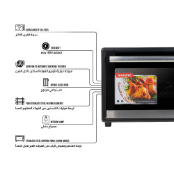فرن كهربائيOE-FSR160M Electric Oven 60L