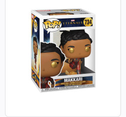 مجسم فانكو بوب مارفل: إتيرنالز - ماكاري Funko Pop! Marvel: Eternals - Makkari #734