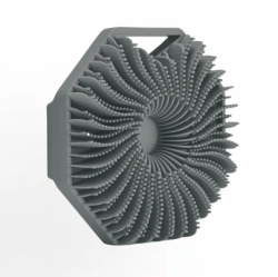 ليفة الجسم السيليكونية Antimicrobial Silicone Body Scrubber