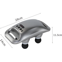 جهاز تدليك رباعي الرؤوس للاسترخاء العميق Four-head massager for deep relaxation