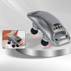 جهاز تدليك رباعي الرؤوس للاسترخاء العميق Four-head massager for deep relaxation