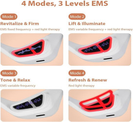 جهاز العلاج بالضوء الأحمر تحت العين red light therapy device under the eye