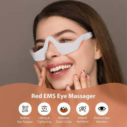جهاز العلاج بالضوء الأحمر تحت العين red light therapy device under the eye
