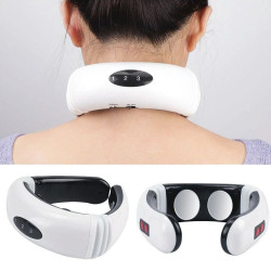 مدلك رقبة كهربائي يعمل بالنبضات مع ستة أوضاع Electric pulse neck massager with six modes