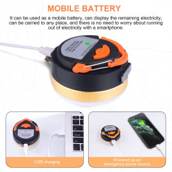 مجموعة فوانيس تخييم قابلة للشحن متعددة الوظائف Multifunctional rechargeable camping lantern set