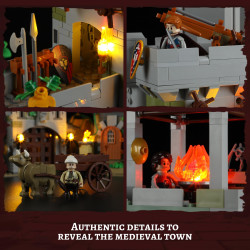 مجموعة برج مراقبة العصور الوسطى 1625 قطعة Medieval Watchtower Set, 1625 Pieces