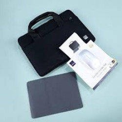 حقيبة كمبيوتر محمول Wiwu 15.6 مع مجموعة ملحقات Wiwu 15.6 Genius Combo Set Bag