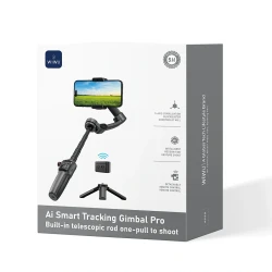 حامل كاميرا ذكي WIWU مع تتبع ذكي WIWU AI SMART TRACKING GIMBAL PRO