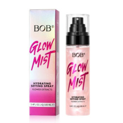 بخاخ مثبت مكياج مرطب جلو ميست بخلاصة الزهور BOB Glow Mist Hydrating Setting Spray - Flower Extracts