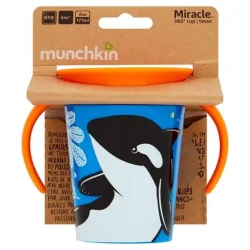 كوب الشرب للاطفال من مونشكين ميركالي 360  الامريكي Munchkin Mircale 360 Wild love sippy cop