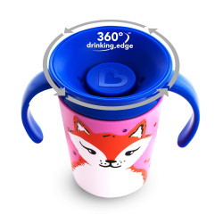 كوب الشرب للاطفال من مونشكين ميركالي 360  الامريكي Munchkin Mircale 360 Wild love sippy cop
