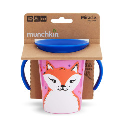 كوب الشرب للاطفال من مونشكين ميركالي 360  الامريكي Munchkin Mircale 360 Wild love sippy cop