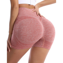 شورت نسائي رياضي عالي الخصر لرفع وتكبير الأرداف وشد البطن Sicoozoe Women's High Waist Booty Lifting Shorts