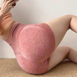 شورت نسائي رياضي عالي الخصر لرفع وتكبير الأرداف وشد البطن Sicoozoe Women's High Waist Booty Lifting Shorts