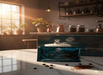 قهوه موكا قهوه تكون على شكل اكياس تساعد بتنزيل الوزن Moca cofee