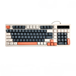 لوحة مفاتيح ألعاب T13 RGB سلكية 98 مفتاح إضاءة خلفية متعددة الألوان T13 RGB Wired Gaming Keyboard 98 Keys Mixed Color Backlight