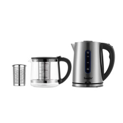 غلاية شاي سونيفر سماور كهربائي مع إبريق Sonifer Electric Samovar Tea Maker