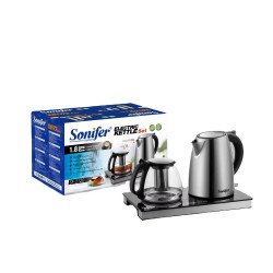 طقم غلاية شاي وقهوة سونيفر الذكية Sonifer Smart Electric Kettle Set