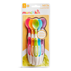 ملاعق للاطفال ناعمة وصحية ي عدد 6 6Infant Spoons