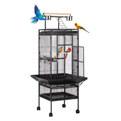 قفص ببغاء حديد حجم وسط Medium-sized iron parrot cage