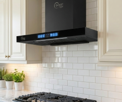 مرشحة طباخ ذكية تحكم صوت تفاعلي قوة سحب عالية حجم 90*60 Smart Cooker Filter
