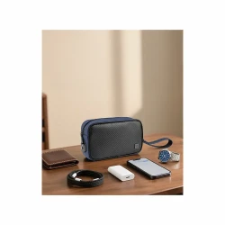 حقيبة وي-وو ماستر كاربون بقفل بصمة الإصبع الذكي WIWU MASTER CARBON FINGERPRINT LOCK POUCH