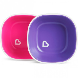 وعائين للاكل للاطفال امنة وصحية عدد2 2Bowls With Non - Slip Base