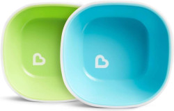 وعائين للاكل للاطفال امنة وصحية عدد2 2Bowls With Non - Slip Base