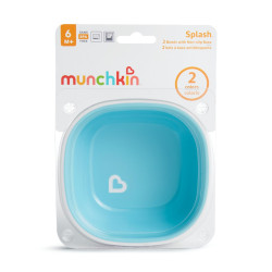 وعائين للاكل للاطفال امنة وصحية عدد2 2Bowls With Non - Slip Base