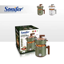قدر كهربائي متعدد الوظائف سونيفر 1.2 لتر Sonifer Multi-Function Electric Cooker 1.2L