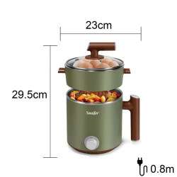 قدر كهربائي متعدد الوظائف سونيفر 1.2 لتر Sonifer Multi-Function Electric Cooker 1.2L