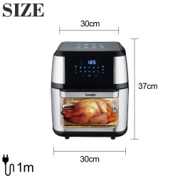 قلاية هوائية سونيفر 12 لتر Sonifer Air Fryer 12L
