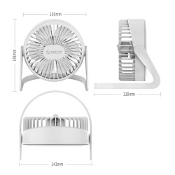 مروحة المكتب الصغيرة Mini Desk Fan FAN ORICO FT1