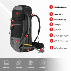 حقيبة الظهر Gritmax من TRAWOC Gritmax backpack