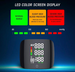 جهاز قياس ضغط الدم الإلكتروني للمعصم Digital Wrist Blood Pressure Monitor